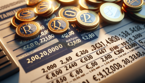 combien rapporte 200 000 euros placés par mois