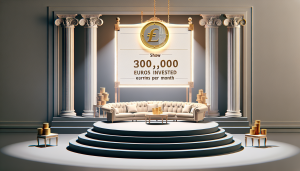 combien rapporte 300 000 euros placés par mois