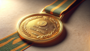 combien rapporte une médaille d'or