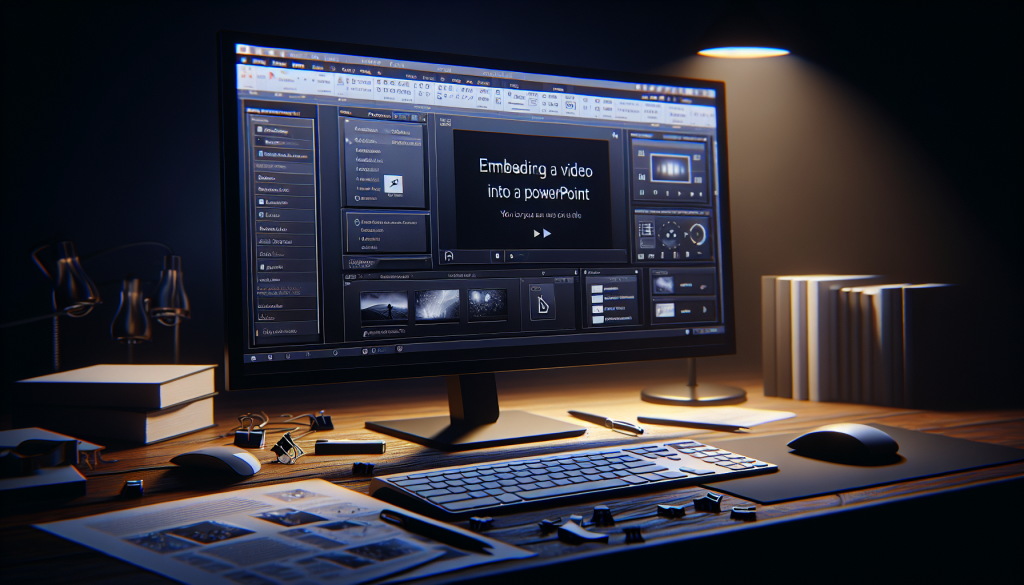 comment mettre une vidéo sur powerpoint
