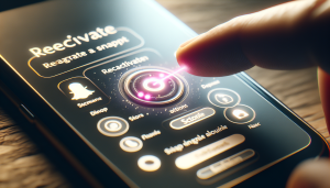 comment reactiver un compte snap