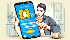 comment reactiver un compte snap