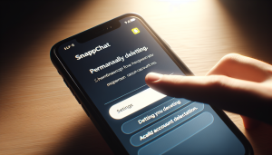 comment supprimer un compte snap définitivement