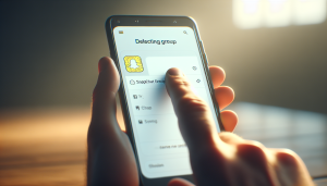 comment supprimer un groupe snap