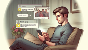 comment supprimer un groupe snap