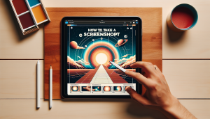 comment faire une capture d'écran sur ipad