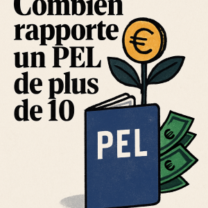 combien rapporte un pel de plus de 10 ans