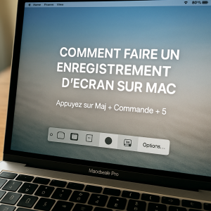 comment faire un enregistrement d'écran sur mac
