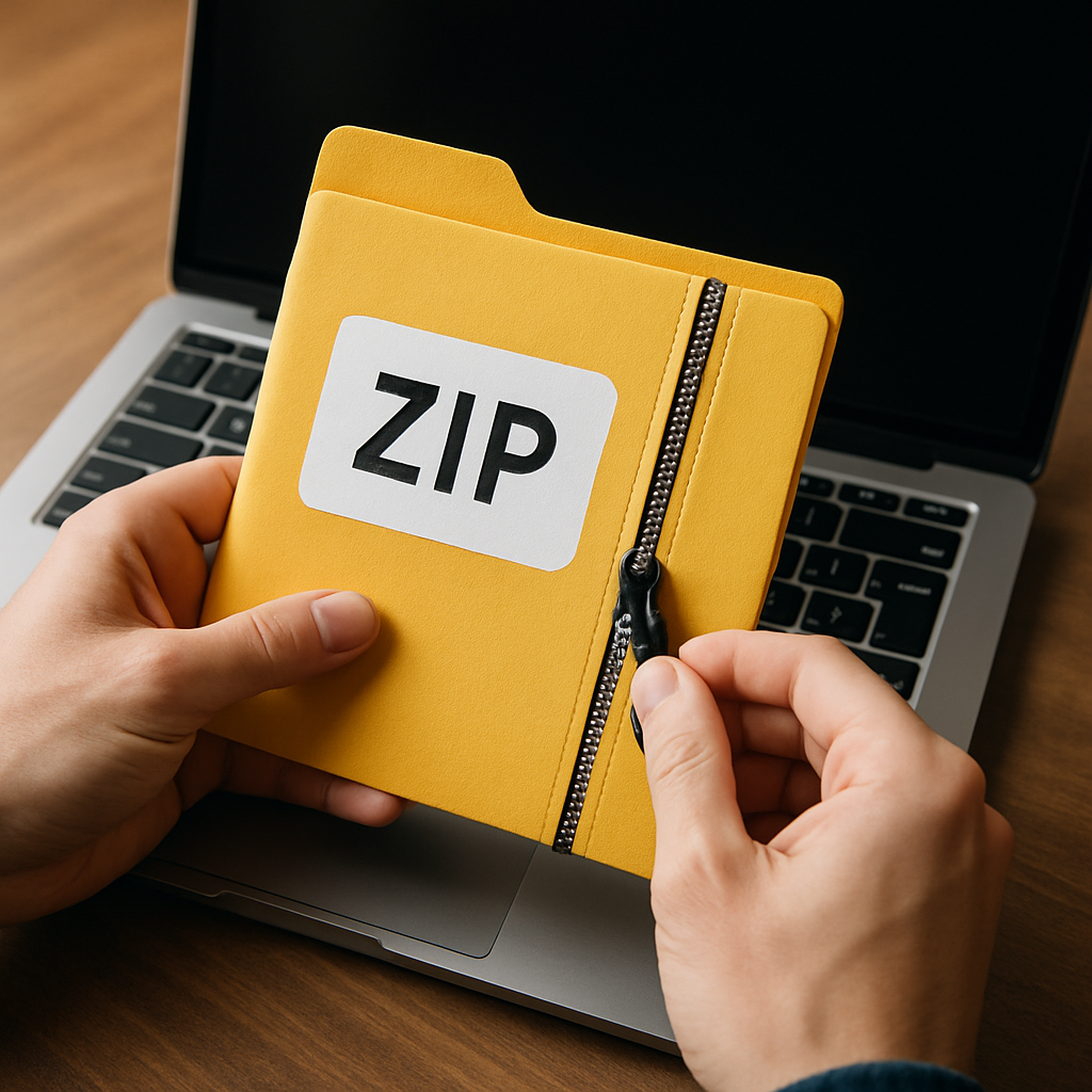 comment ouvrir un fichier zip
