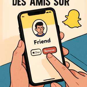 comment supprimer des amis sur snap