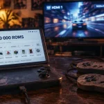 Console retrogaming 100000 jeux : catalogue et puce